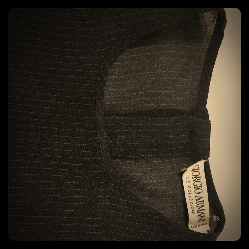 Vintage Giorgio Armani Le Collezioni Sheer Top