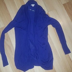 Merona royal blue cardigan