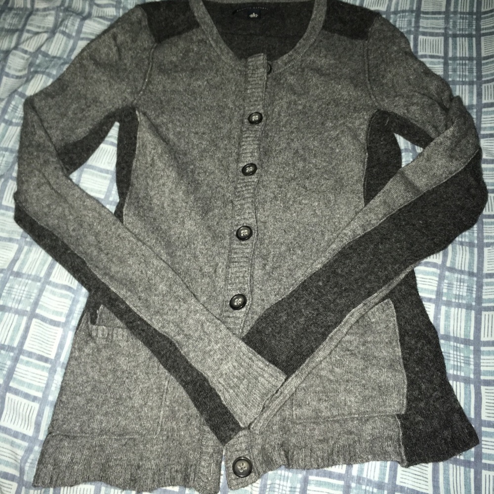Color block cardigan-SOLD