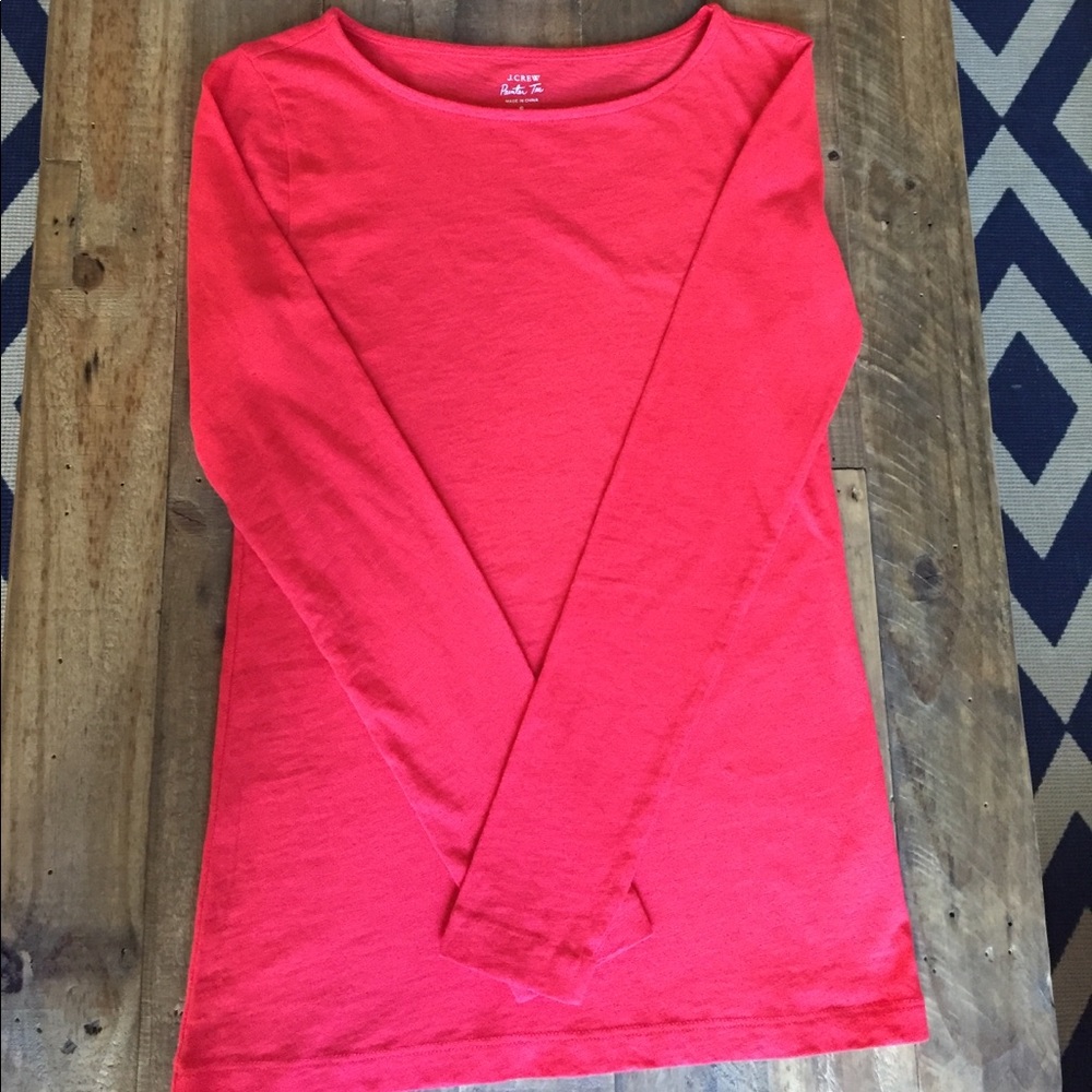 J. Crew long sleeve Painter boatneck tee
