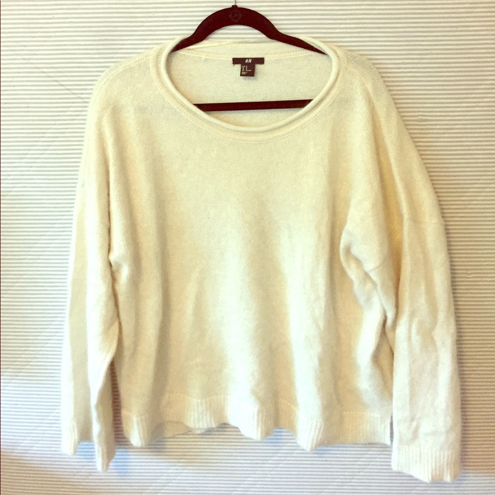 Gold tinsel Holiday Sweater