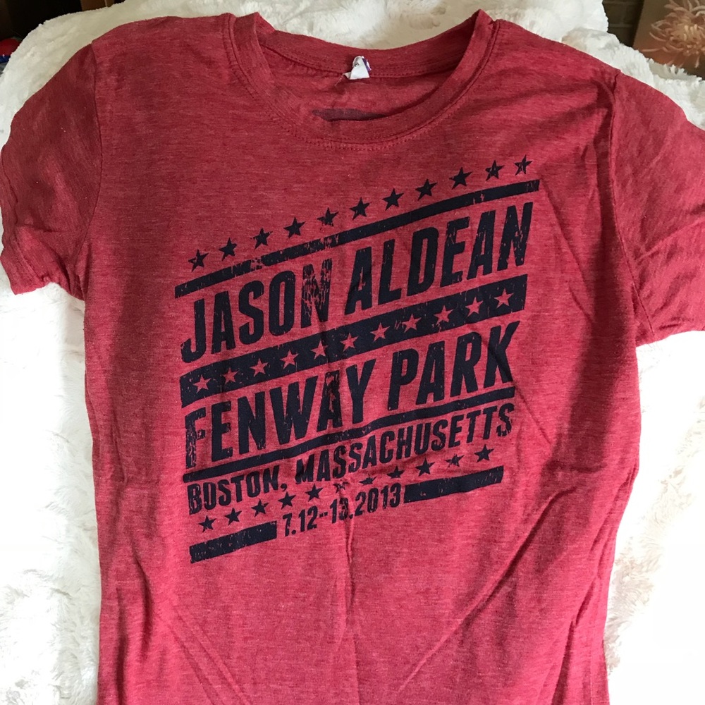 Jason Aldean Fenway Park Concert T-Short