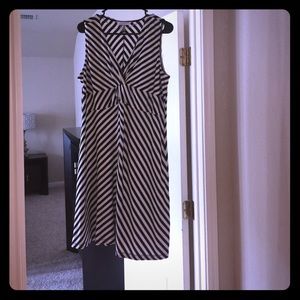 Black and white dress