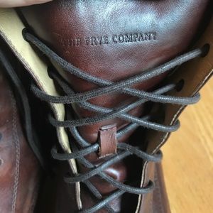 FRYE combat boots with zipper- Size 10