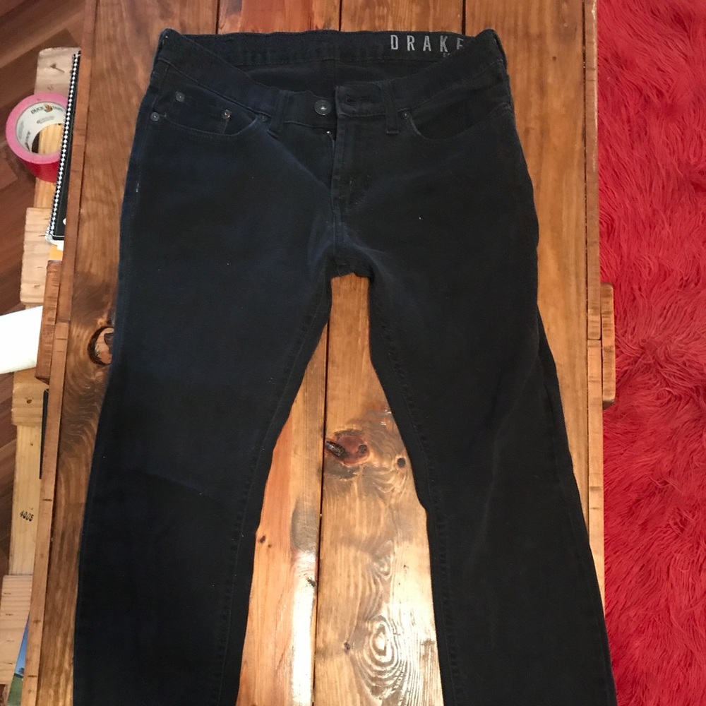 Black/Dark Grey Men's Drake Bullhead Jeans