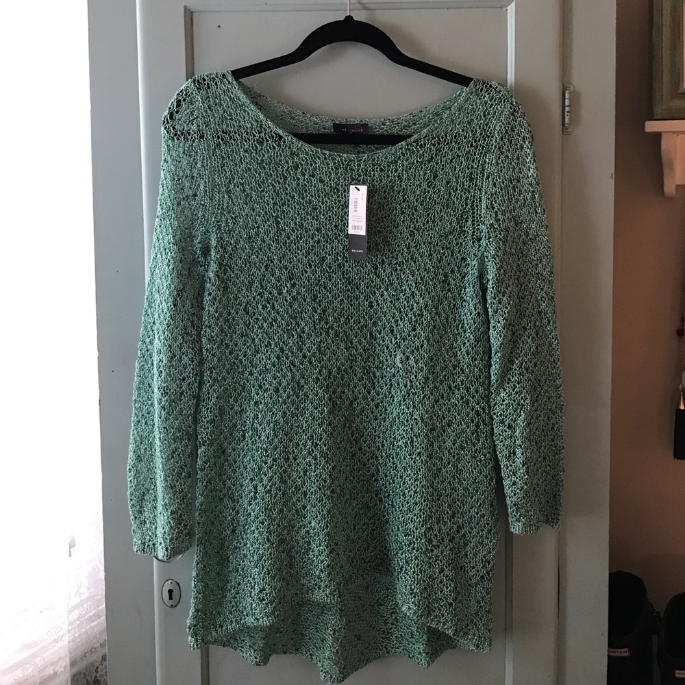 NWT Green/ Turquoise Sweater from The Limited