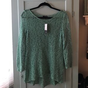 NWT Green/ Turquoise Sweater from The Limited