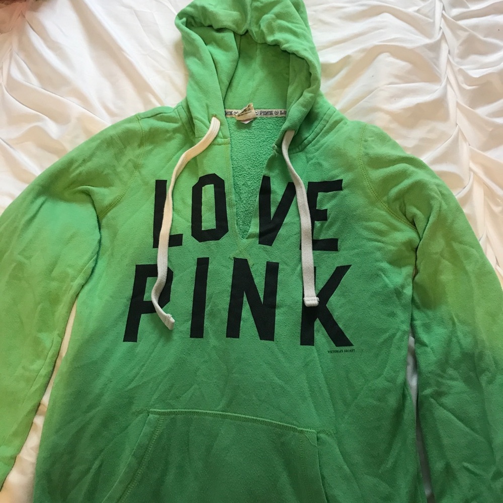 Pink Vneck sweatshirt