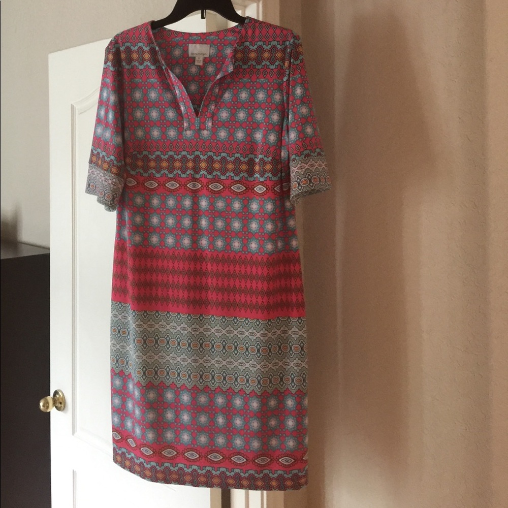 Print dress