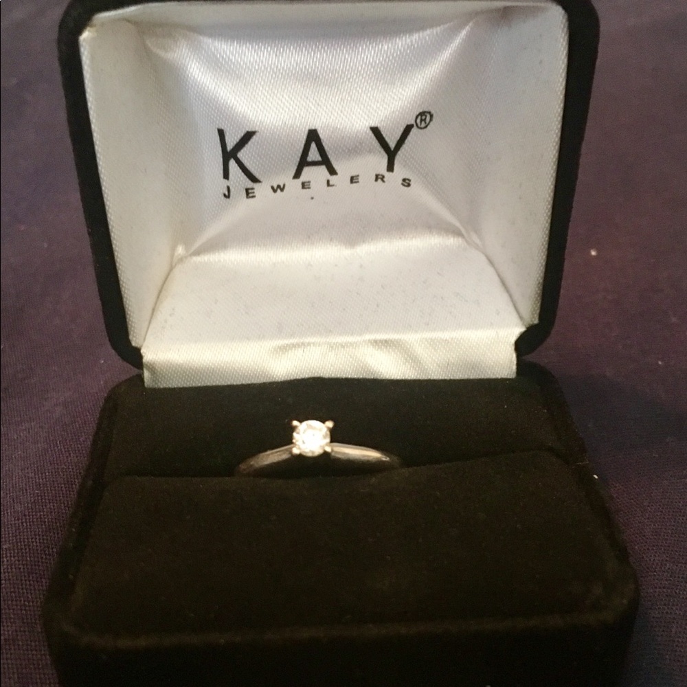 1/4 Karat Diamond Solitaire Engagement Ring
