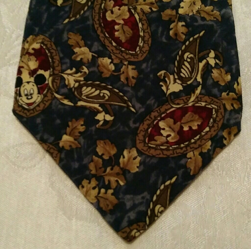 Mickey Mouse Silk Necktie