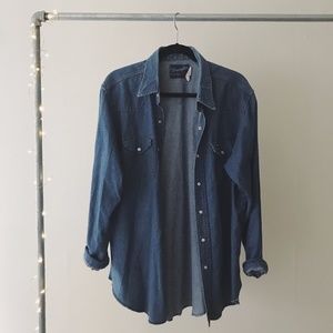 Wrangler Denim Button Up