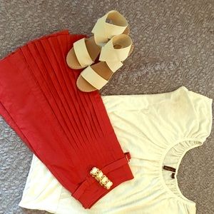 Steve Madden wedges. Size 6.