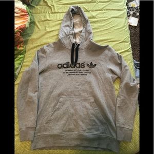 ADIDAS GRAY SWEATSHIRT