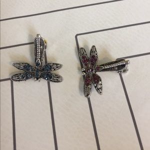 Dragonfly barrettes