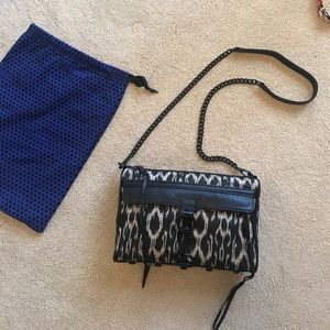 BNWOT Rebecca Minkoff MAC Clutch - Ikat Pattern