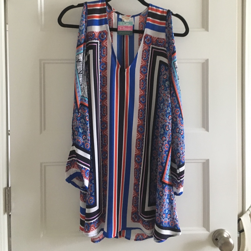 Open arm tunic