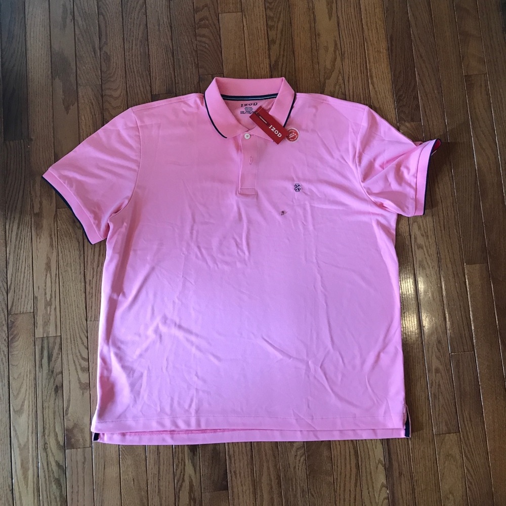 IZOD Pink Golf Polo