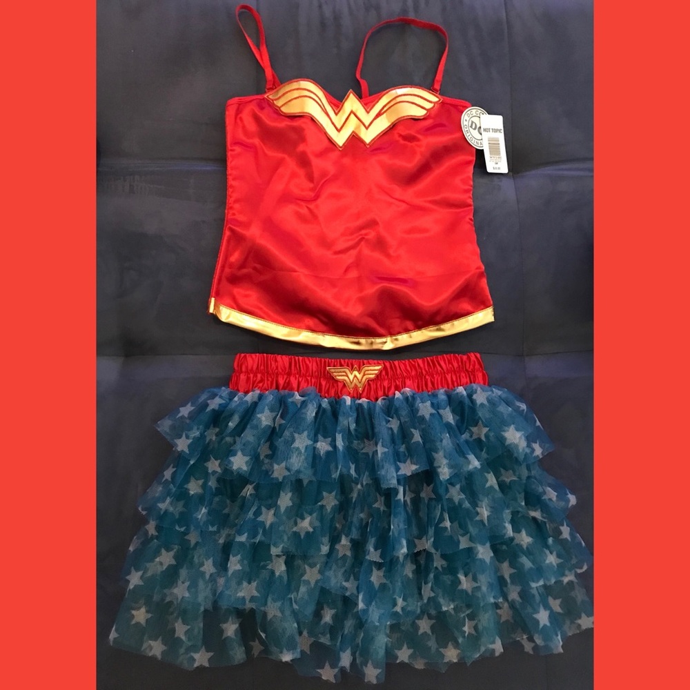 Wonder Woman Corset & Tutu DC Comics Small