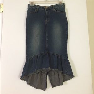 Doki Geki almost vintage denim skirt