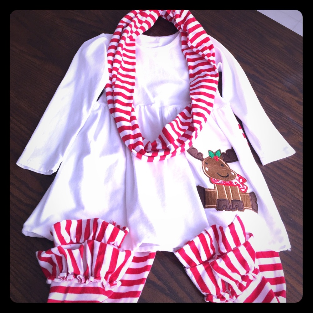 Lily Bow Peep Christmas outfit
