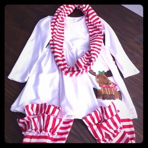 Lily Bow Peep Christmas outfit