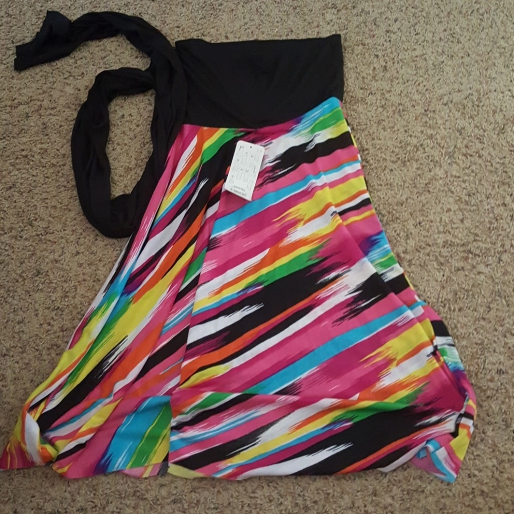 Convertible cover up dress