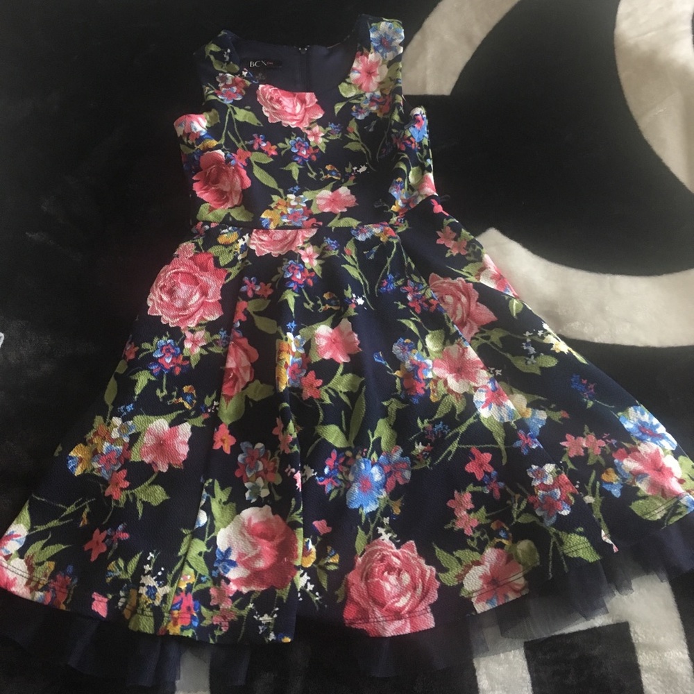 Girls Floral Dress