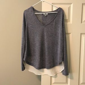 Never worn! Long sleeve v-neck