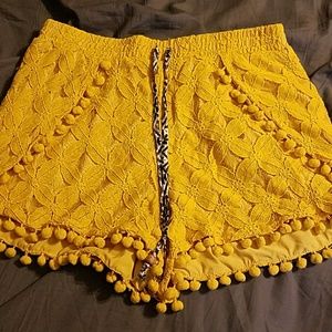 Lace shorts
