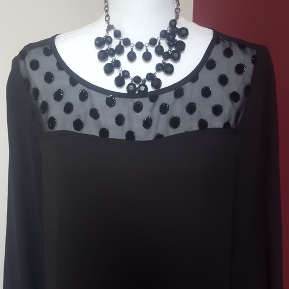 LOFT Tops - 🖤LOFT - Semi-Sheer Blouse 🖤