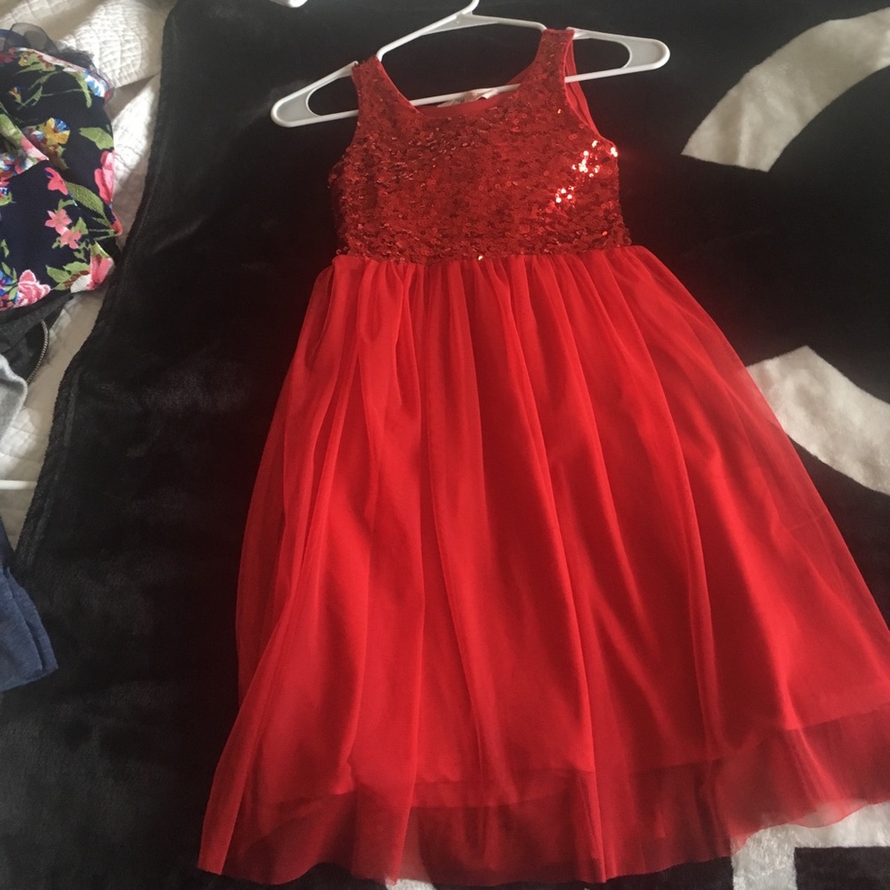 Cutest sequin and tulle dress.