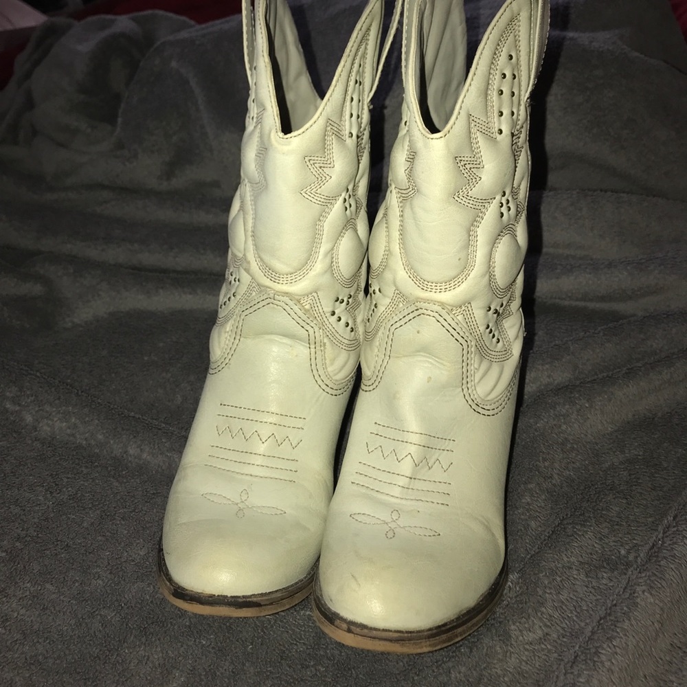 White boots