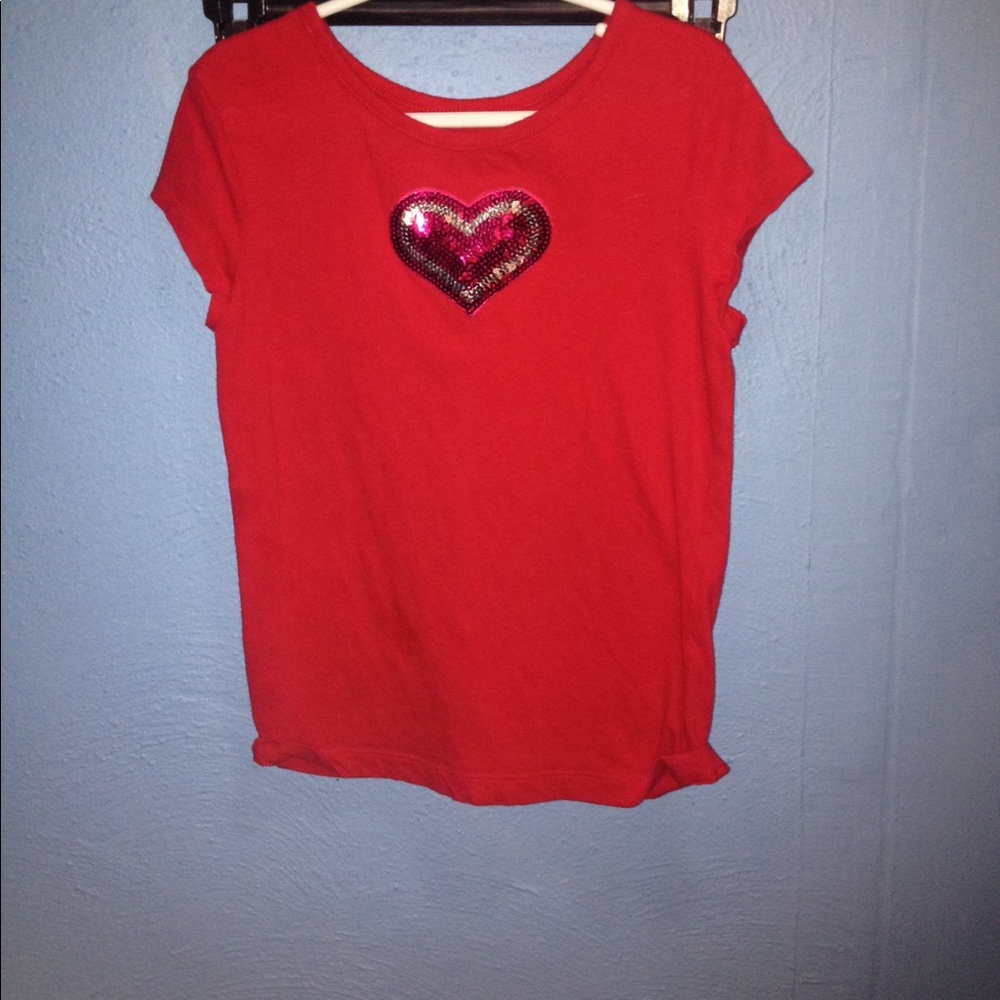 Circo Heart Sequin Shirt