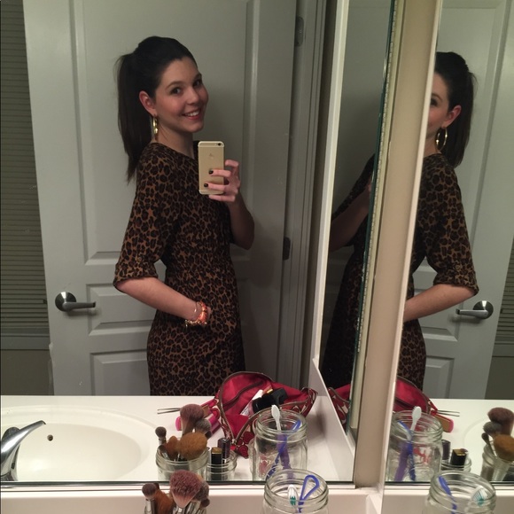 Animal Print Dress - Picture 2 of 3