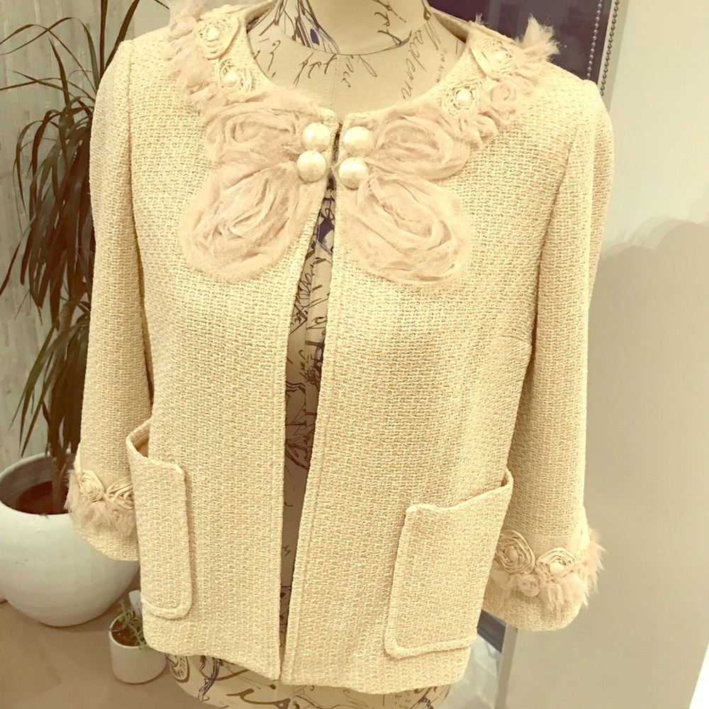 St. John COUTURE knit jacket