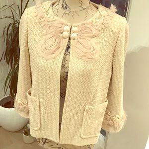 St. John COUTURE knit jacket
