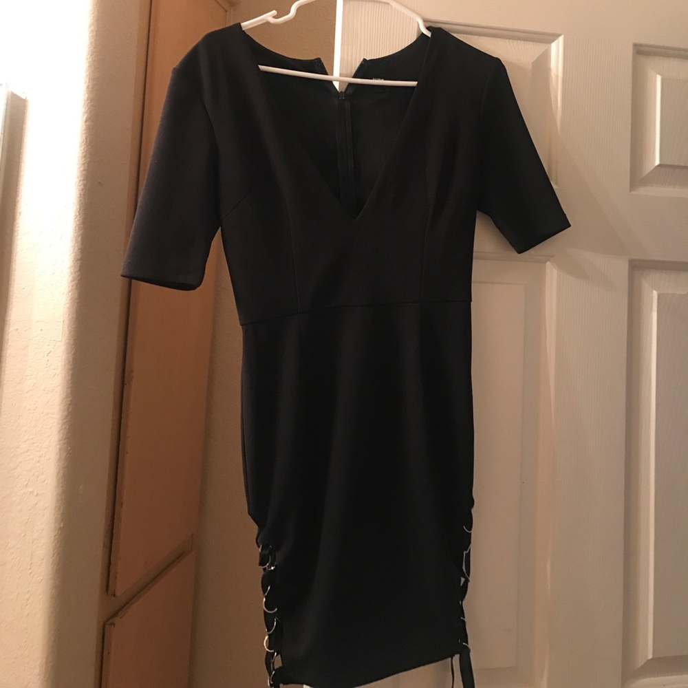 V sexy dress