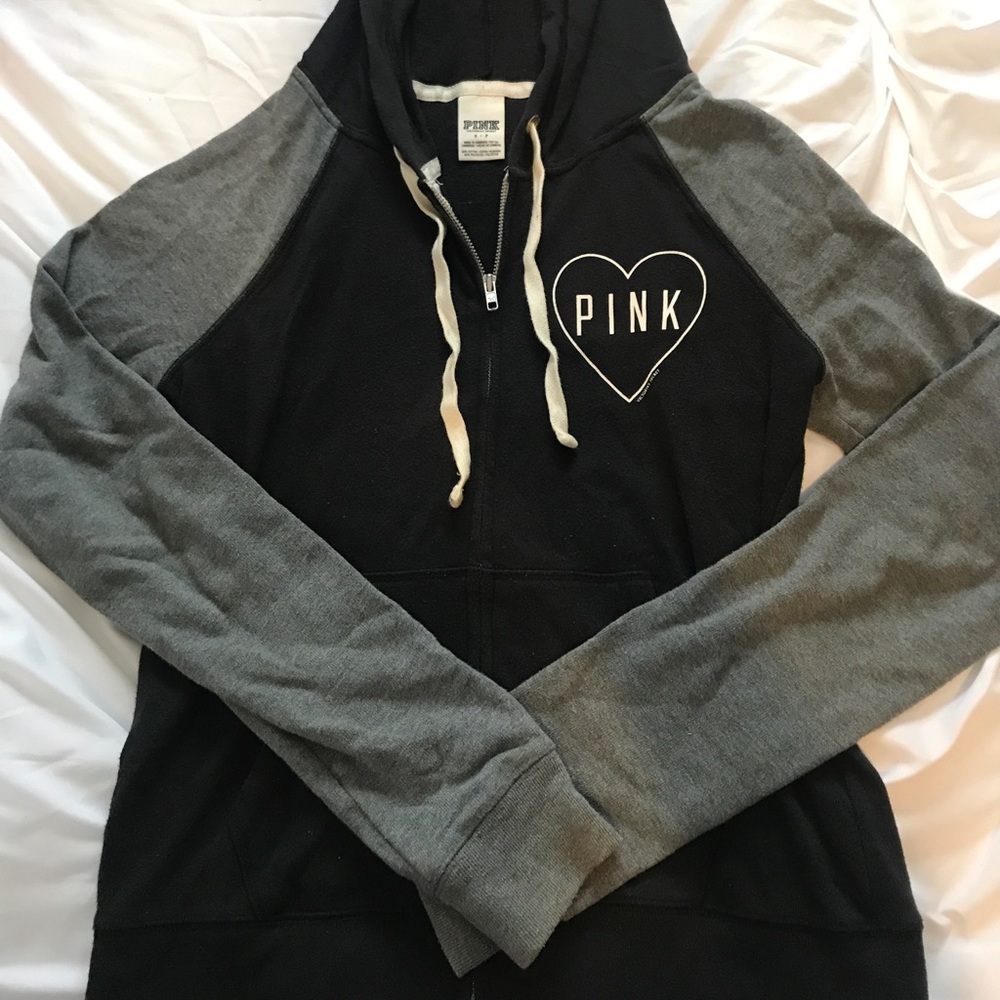 Pink zip up jacket