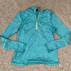 NWOT Zella Athletic Half Zip With Hood NWOT Zella Athletic Half Zip With Hood