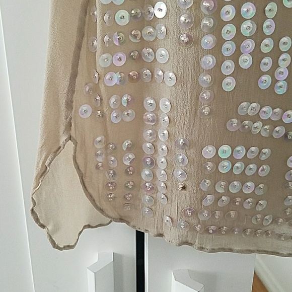 sequin sleeveless top - Picture 4 of 4