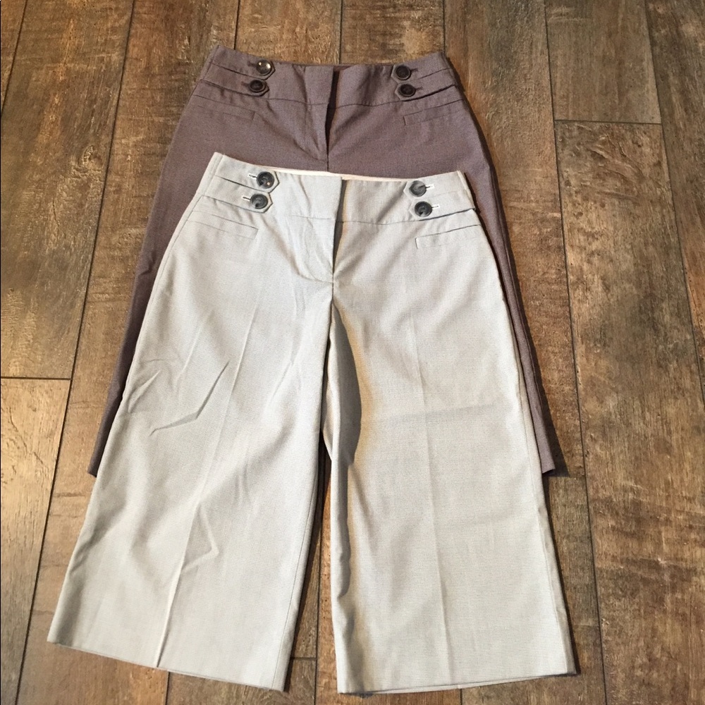 Set of 2- The Limited Dress Crop Capri's Bundle