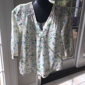 Beautiful Limited Bird Blouse Small