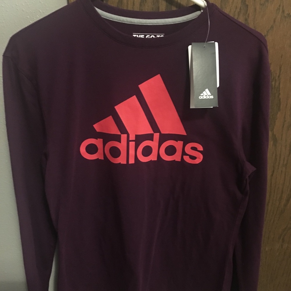 NWT Adidas Climalite Performance LS Size Small