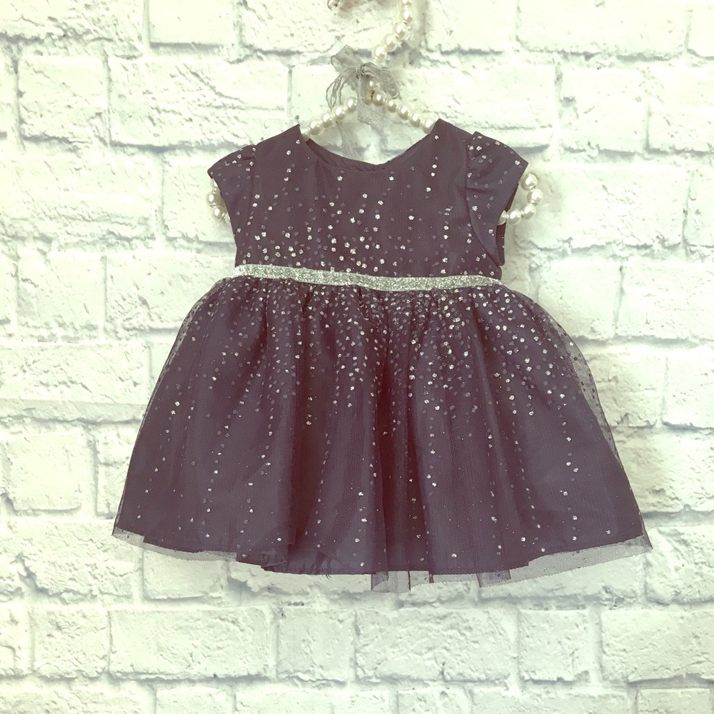 Cherokee baby girl navy formal dress