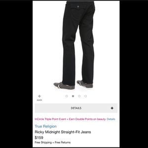 Men's true Ricky religion jeans! size 36