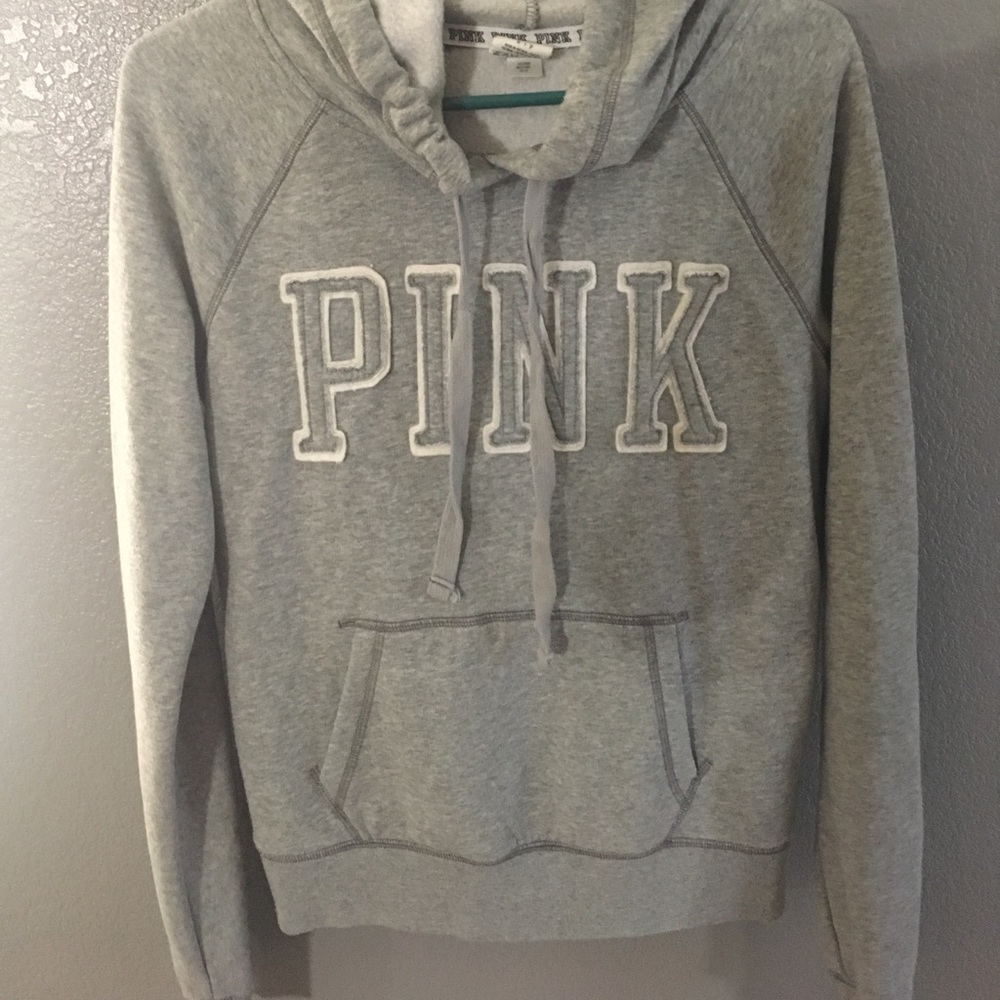 Pink hoodie