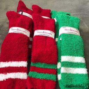 NWT 6 for $9!!!! Fuzzy Christmas Socks Bundle