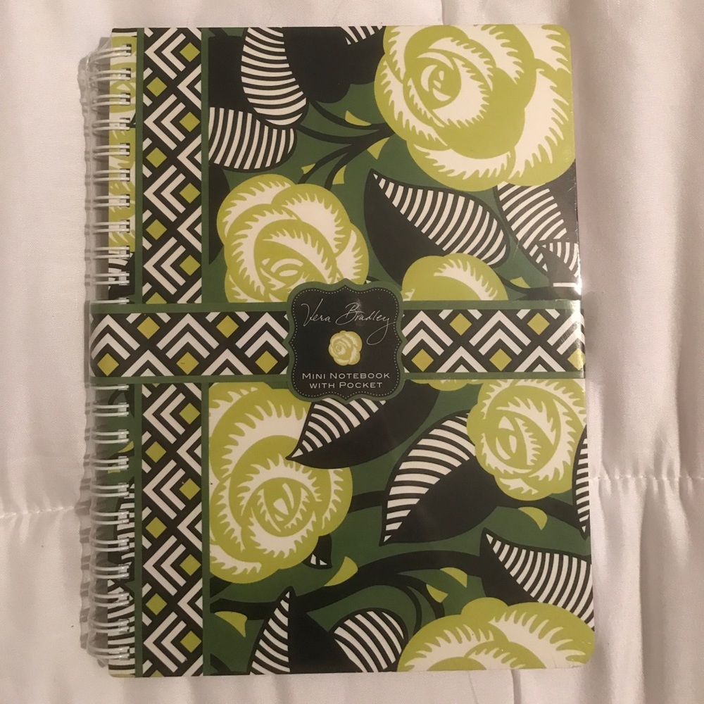Vera Bradley La Neon Rose Mini Notebook