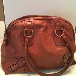 Banana Republic Cognac Leather Bag